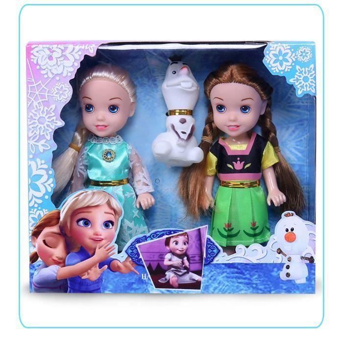 2019 2 pcs Princesse Anna Elsa Poup es Pour Les Filles Toys