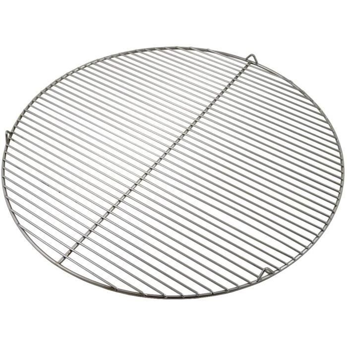 Grille De Cuisson Ronde En Acier Inoxydable 35cm - Pour Barbecue, Camping, Pique-nique