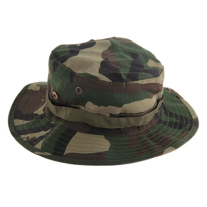 AUTO Chapeau Casquette Large Bord Boonie Hat Jungle Armée Airsoft