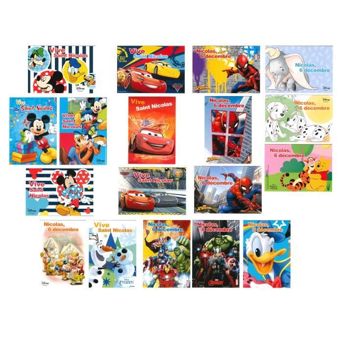 Lot De 50 Carte Postale Saint Nicolas Licences Modele Aleatoire 741 Cdiscount Beaux Arts Et Loisirs Creatifs