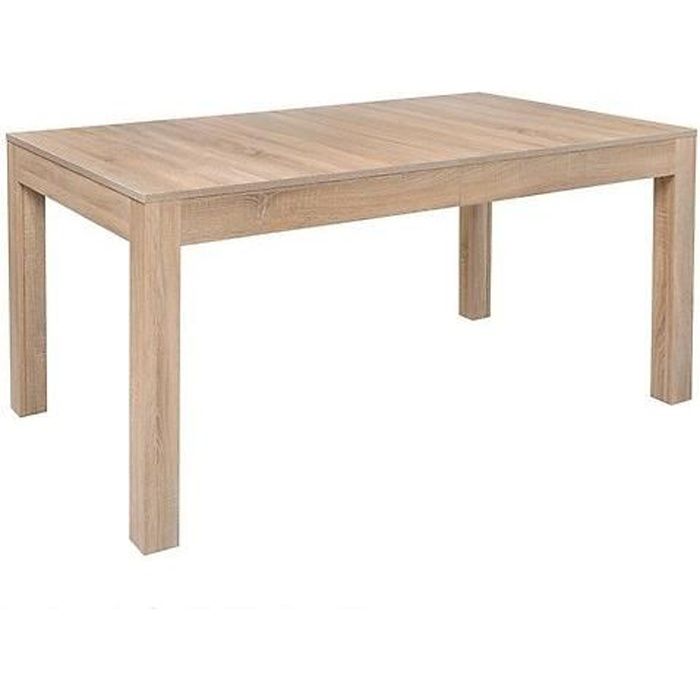 Table extensible rectangulaire salle à manger/salon - HUCOCO - FILOS ...