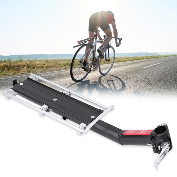 Porte-bagage Arrière Vélo ZJCHAO En Alliage D'aluminium, Noir, Capacité 25kg (neuf)