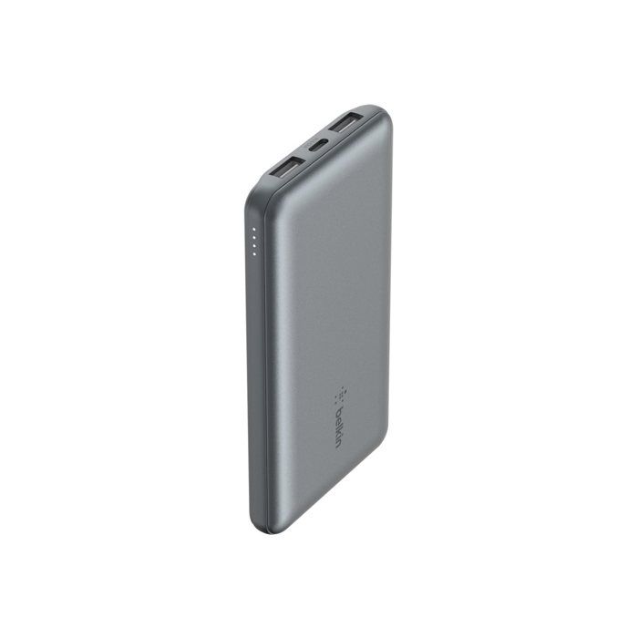 Power bank - Belkin - 10k Power Bank - Gris - Standard - Léger