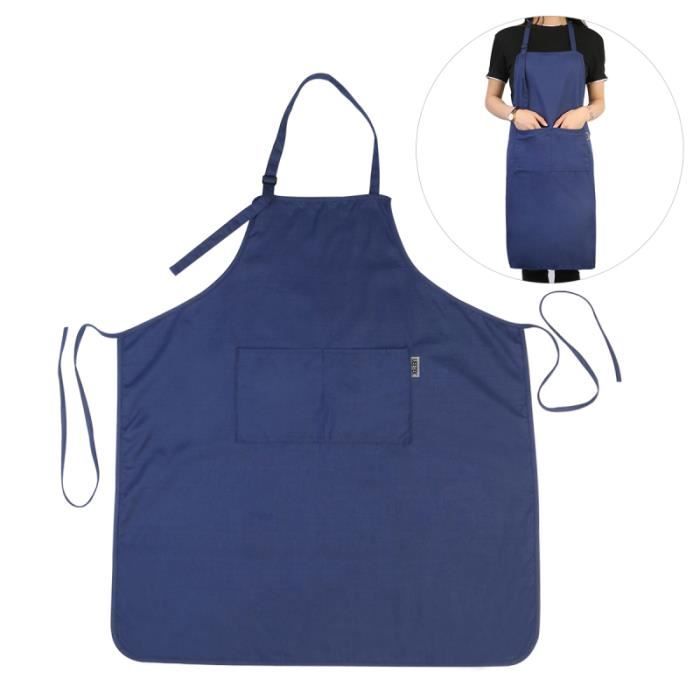 Tablier Nanxson Réglable Pour Femmes - 70x70cm Avec Poches - Multifonction Salon & Cuisine