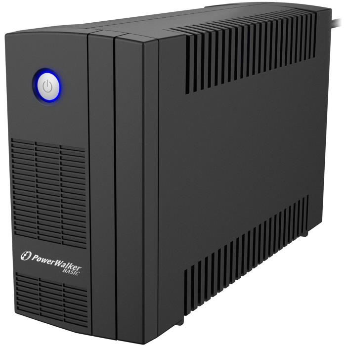 BlueWalker UPS Basic VI 650 SB alimentation dénergie non interruptible Interactivité de ligne 650 VA 360 W 2 sortie(s) CA