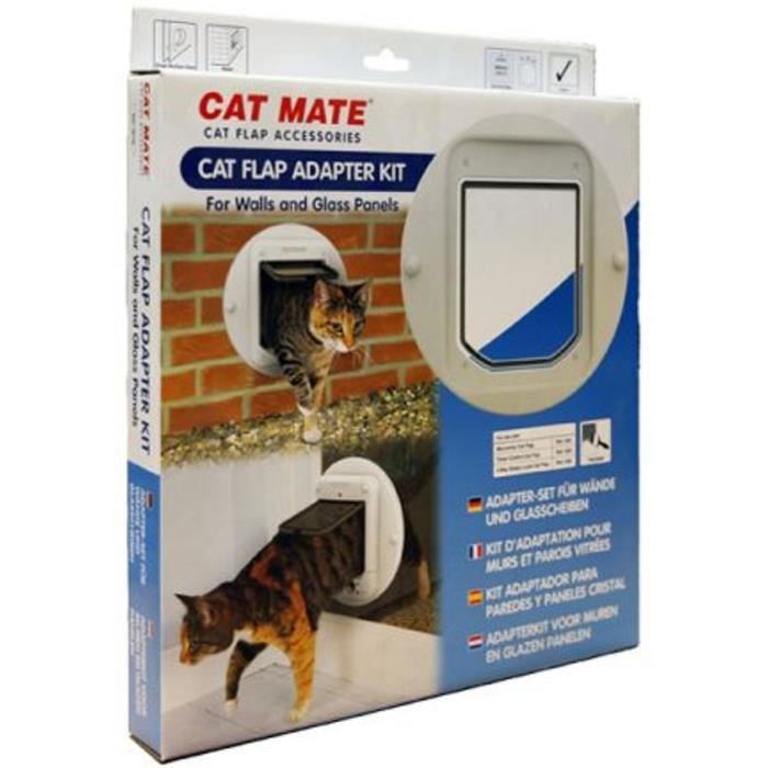 Catmate adapter kit voor kattendeur microchip 360 WATT - wit 31 x 3 x 31cm