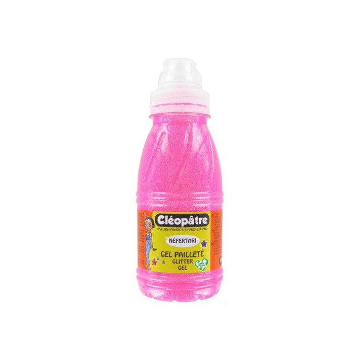 Gel pailleté 'Cléopâtre' Rose Néon 250 ml - Achat / Vente jeu de pâte à  modeler - Cdiscount