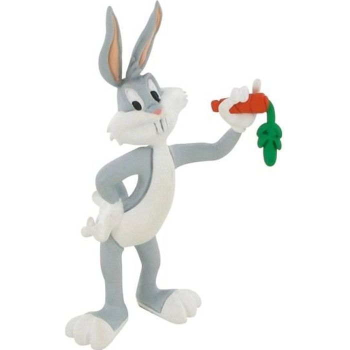 comansi - looney tunes - mini figurine bugs bunny 10 cm