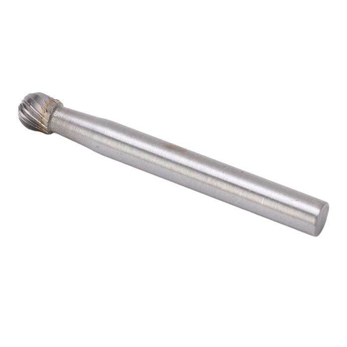 Lime Ronde En Acier Au Carbone T12 Dioche - 12 Pouces Avec Poignée Ergonomique PP+TRP Pour Affûtage Métal