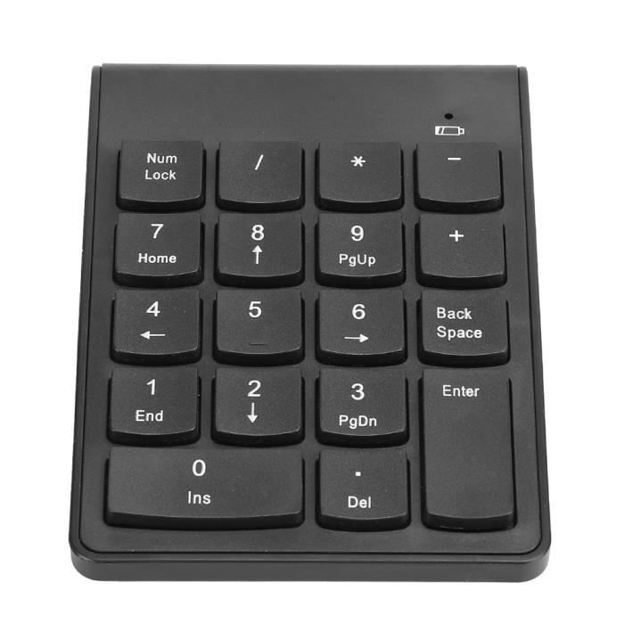 Pavé Numérique Bluetooth Rechargeable 35 Touches - Clavier Numérique Externe Sans Fil