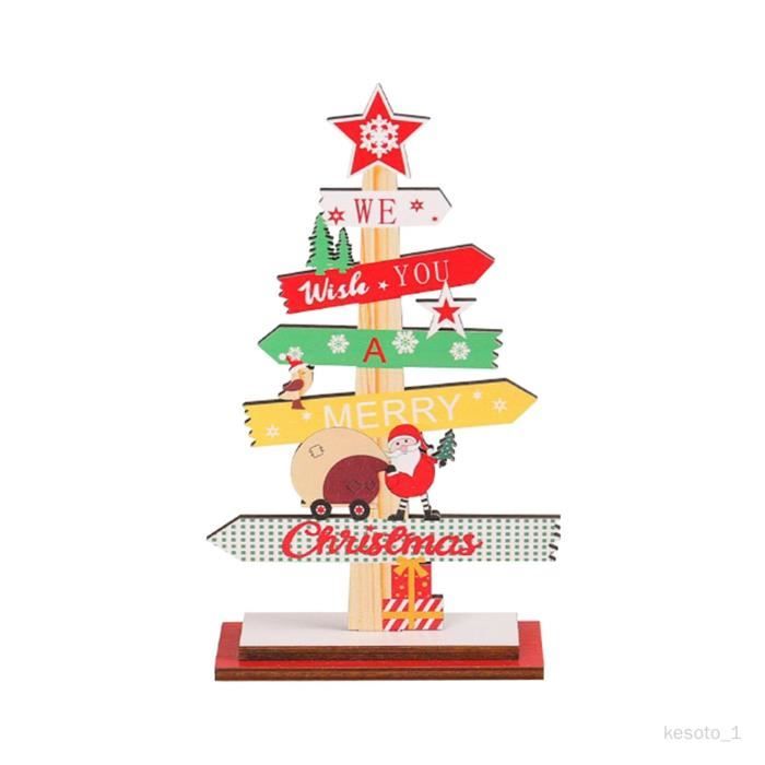 Décor de bureau de noël, décoration de noël, artisanat traditionnel