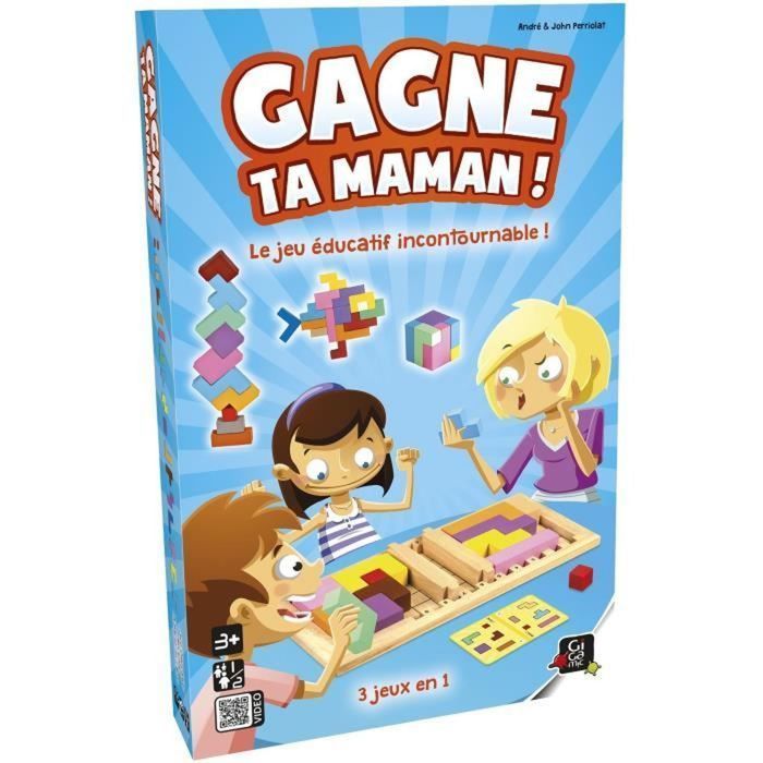 Jeu de société Gagne ta maman ! - GIGAMIC - Jeu de réflexion et stratégie - Mixte - 3 ans et plus