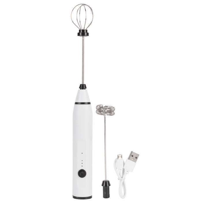 1 Jeu Mixeur Électrique Blancs D'Oeufs Fabricant De Mousse Pour Lattes