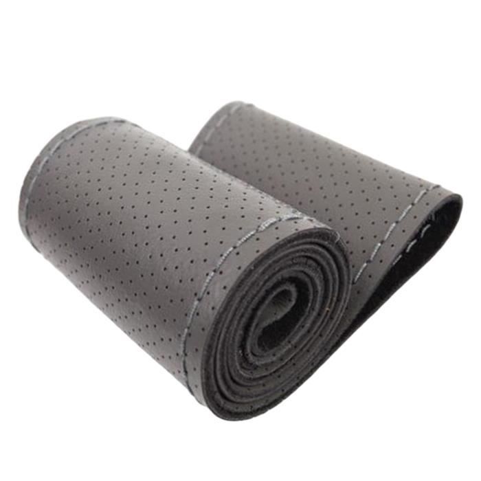 Housse De Volant Sparco Origin - Noir/Gris - Logo TPU - Universelle Pour Volants 37-39 Cm - Antidérapante Et Protection - 7