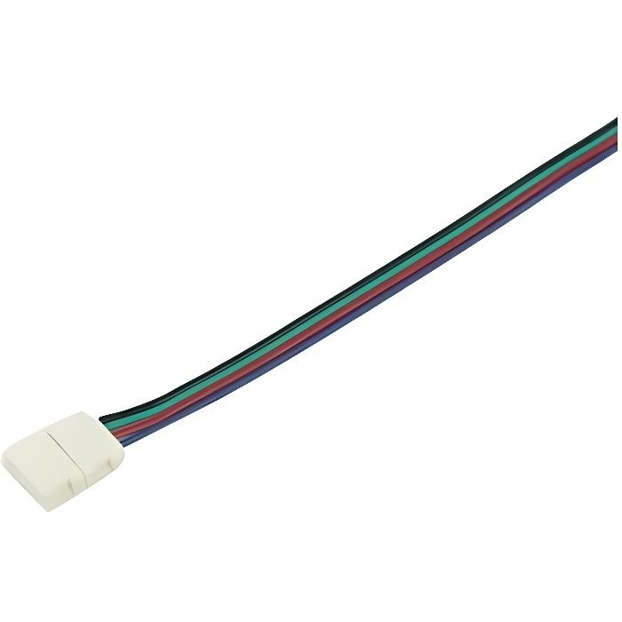 Câble connecteur rapide ruban LED RGB 10mm 4 broches - Cdiscount Maison