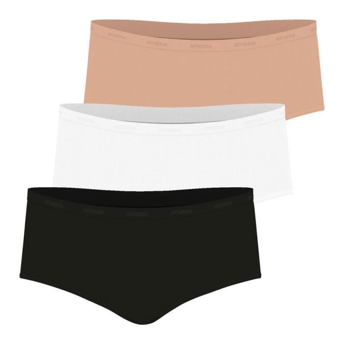Athena Set Di 4 Boxer Uomo In Cotone Elasticizzato - Ecopack, Fodera Frontale, Colori Classici - 6