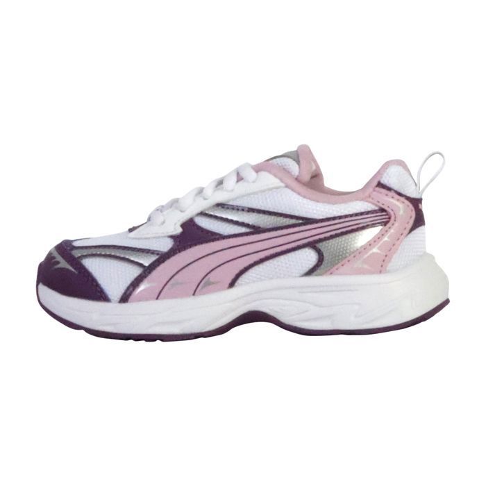 Puma Basket à Lacets Junior Puma Morphic Techie - Blanc/Multi
