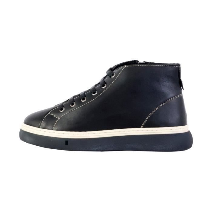 Basket Montante Cuir The Divine Factory Alénoa - Noir Basket Montante Cuir The Divine Factory Alénoa - Noir