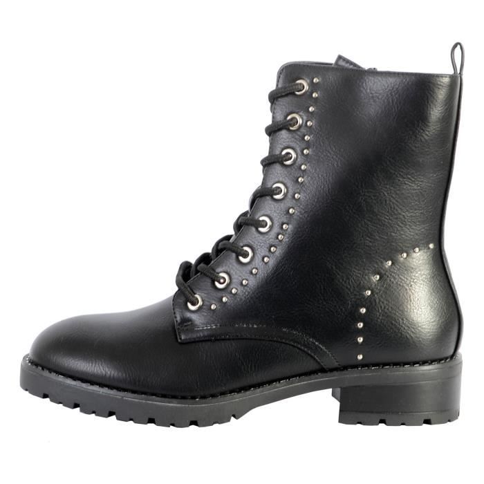 Boots The Divine Factory The Divine Factory Noir Femme Noir Cdiscount Chaussures