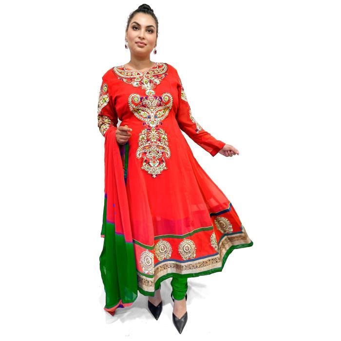 Tunique indienne hot sale femme mariage