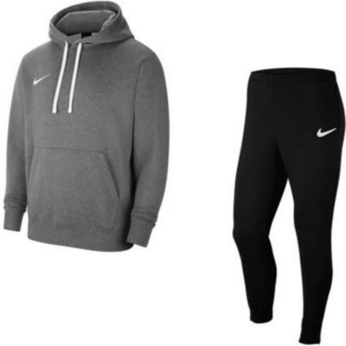 Jogging Polaire Homme Nike Gris et Noir - Respirant - Multisport - Manches  longues Gris - Cdiscount Prêt-à-Porter
