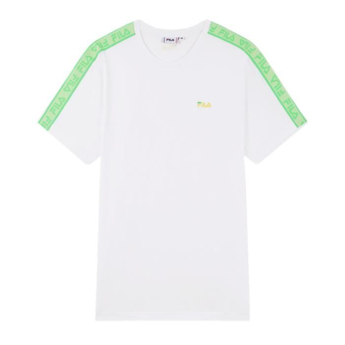 T shirt on sale fila vert