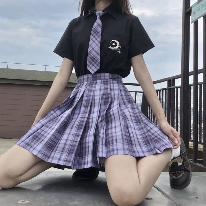 Femmes Jupes courtes - pliss?�e ?� carreaux Sexy taille haute 54 - Cdiscount Pr??t-?�-Porter