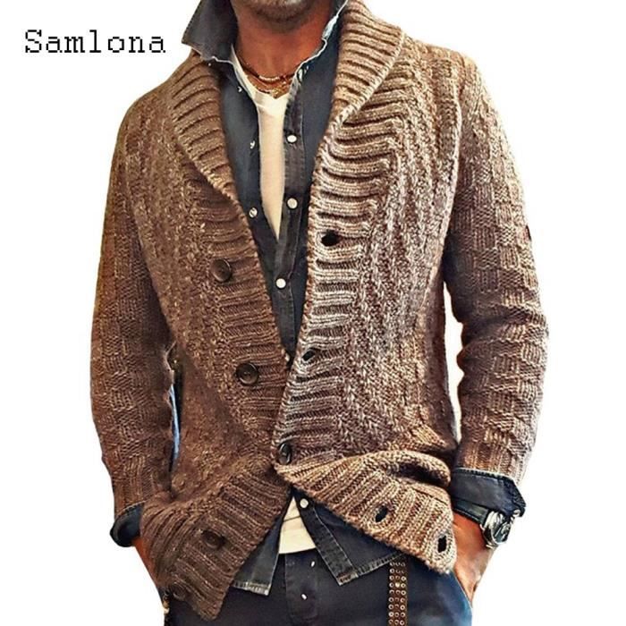 Cardigan homme sales grande taille