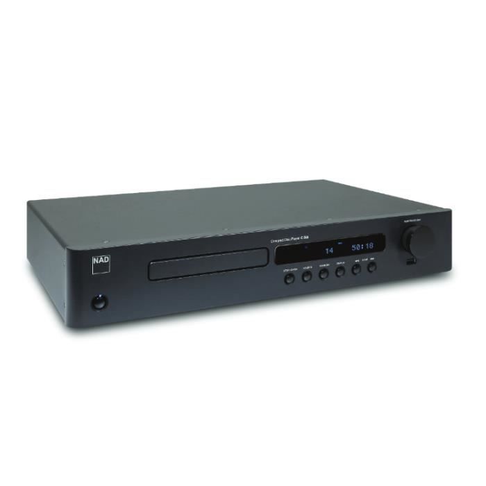 Lecteur CD NAD C 568 - Marque NAD - CD audio - VFD - Secteur - 118 dB - 0,01% - 43.5 cm x 8 cm x 30.6 cm