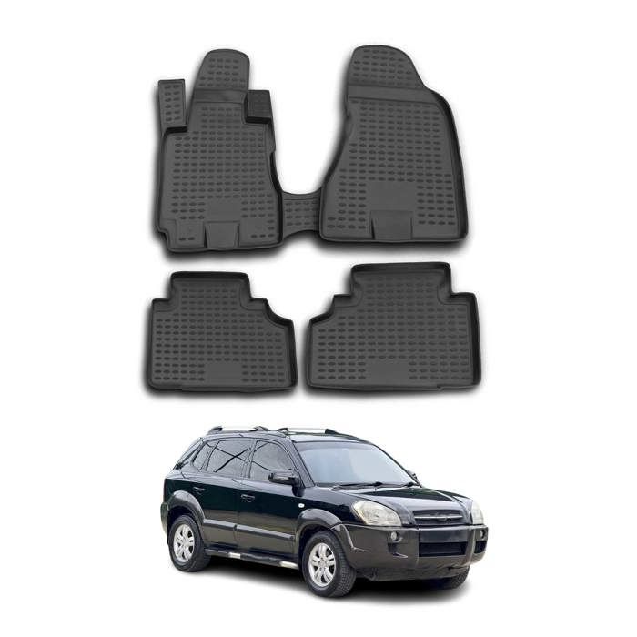 OMAC Tapis De Coffre Antidérapant En Caoutchouc Pour Renault Captur à Partir De 2017 - Protection Premium