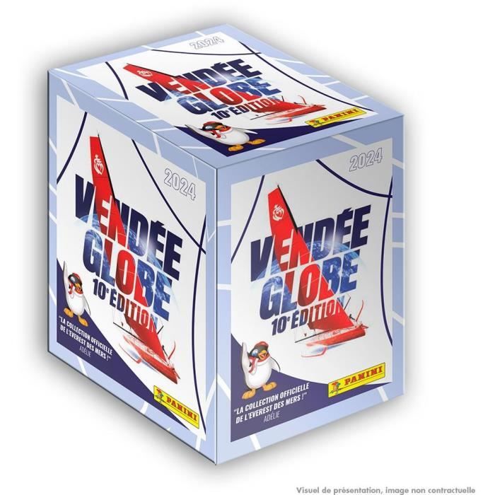 Boîte De 36 Pochettes Panini Vendée Globe – Stickers, 180 Stickers