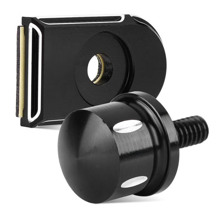 Boulon De Siège Arrière Moleté En Aluminium Avec Tête De Mort 1/4-20