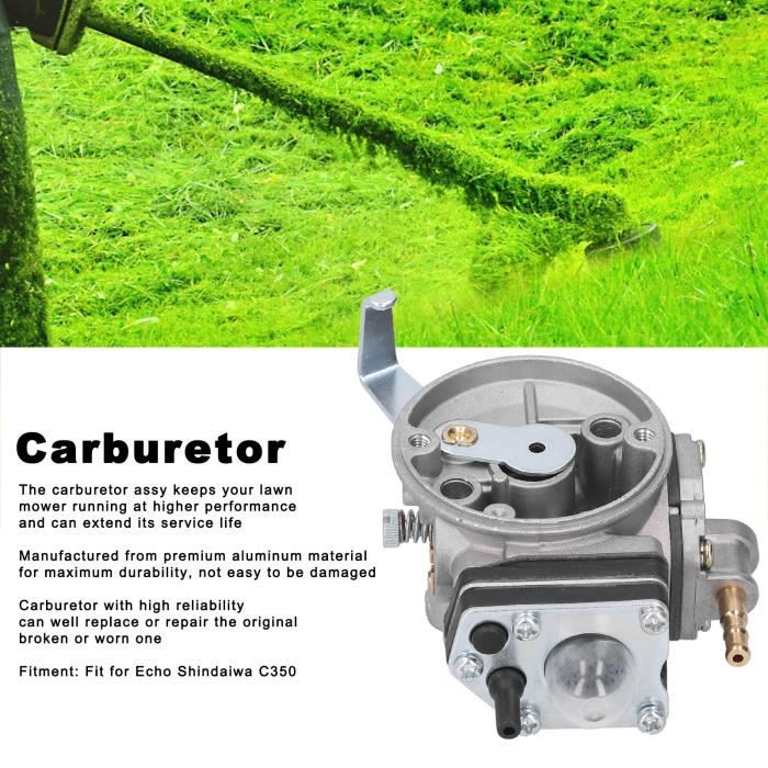 Keenso Kit De Carburateur Tondeuse Carburateur Tuyau De Carburant