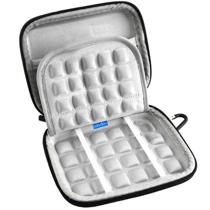 étui Dur Appareil Photo AgfaPhoto Navitech Etui De Protection Dur Robuste Noir Eva étui Appareil Photo Rigide