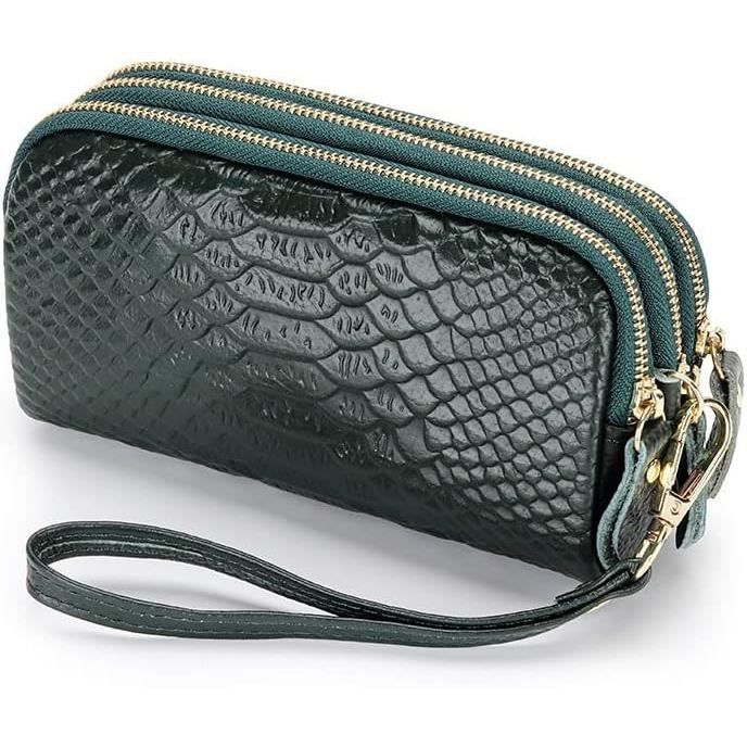 Portefeuille Femme Cuir TU Noir - Neuf Avec étiquettes, élégant Et Pratique