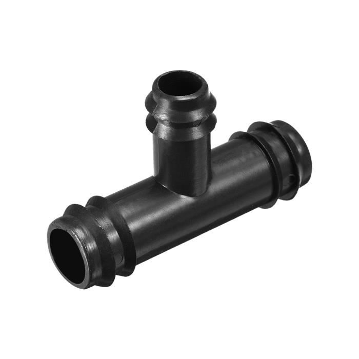 Raccord Barbelé Tuyau 5/16 – 4 Pièces En T à 3 Voies, Plastique, Marque Uxcell