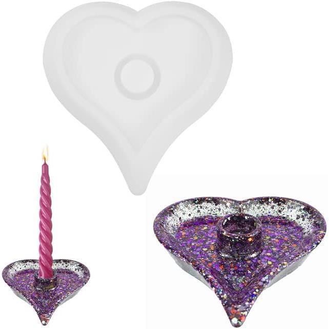 Moule En Coeur Moule En Silicone En Forme De Cœur Bijoux Moulage Moule Amour Cœur Moule Pour Resine