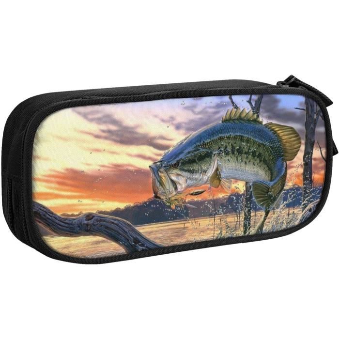 OFFICE BOX Trousse Triple Blush Violette - 3 Compartiments Zip + Poches + Emploi Du Temps - 22x11x9cm