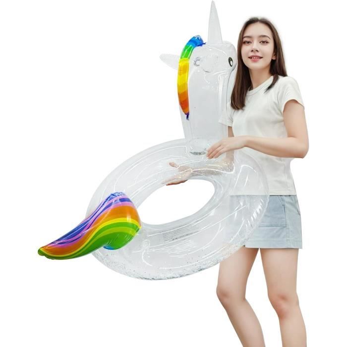 Ginkago Bouée Géante 105 Cm Avec Porte-boissons – Confortable Et Stable Pour L’été
