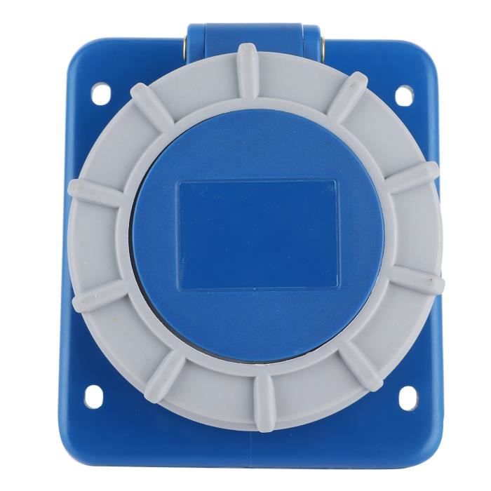 Prise De Quai KIMISS IP67 – 16A 220-250V, étanche, ABS, Pour Bateau, Yacht, Caravane Et Camping-car