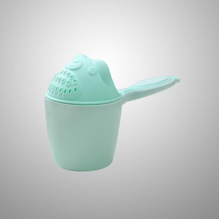 Katutude Tasse Rince-Tête Bébé – Arrosoir Bain Mignon Chat – Protection Yeux – Grand Format 1.2L