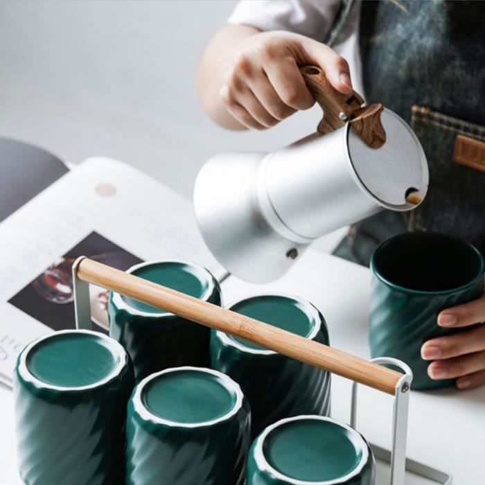 QJ16033- Cafetière Turque électrique Pot De Lait Chaud Thé Café En