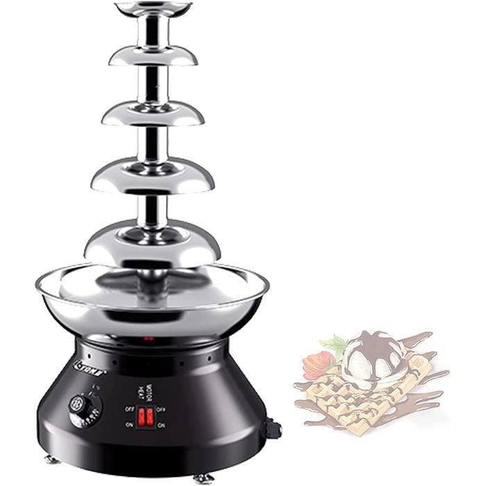 Fontaine à Chocolat électrique Adler AD4487 200ml 3 Niveaux 80°C Max - Neuve