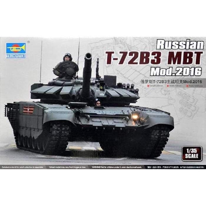 TRUMPETER - Maquette Char Russian T-72b3 Mbt Mod.2016 Trumpeter 09561 1 ...