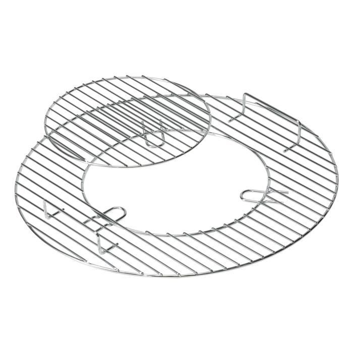 Grille de Cuisson-VEVOR-Diamètre 53cm, grille barbecue ronde en fer Pour barbecue au charbon pique - nique Camping jardin barbecue