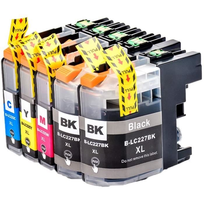 Lot De 30 Cartouches D'Encre Compatibles Brother LC223 LC225 LC227 XL | Multicolore