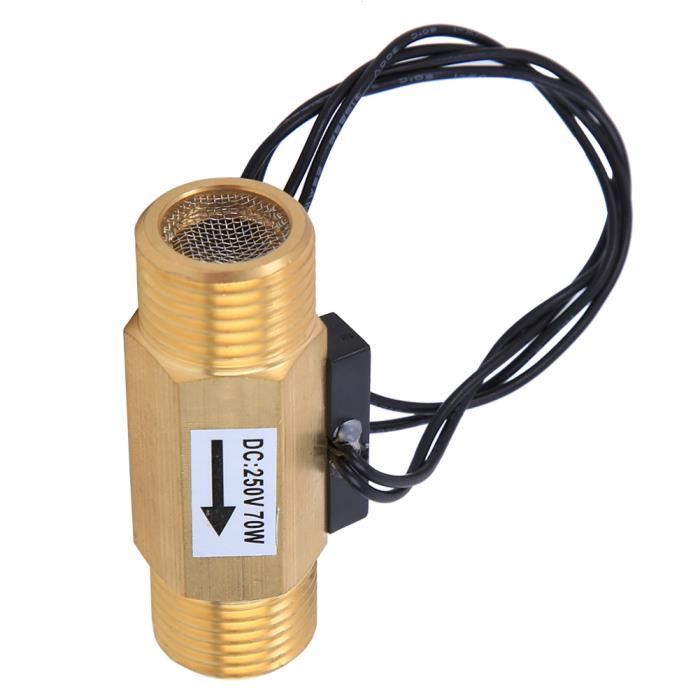 Débitmètre électromagnétique, accessoire industriel avec débitmètre d'eau d'interface 1/2 pouce, industrie de la compression