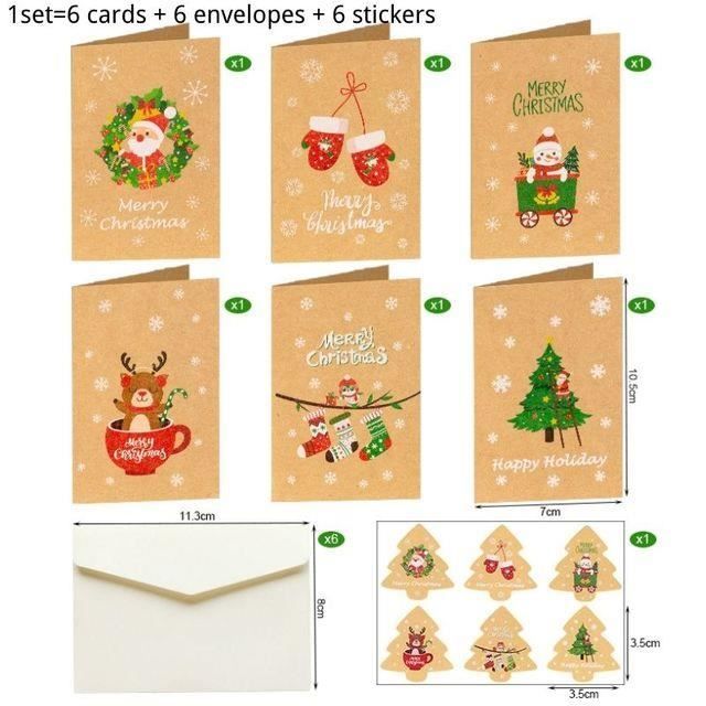 COLOFALLA Carte De Vœux En Allemand Avec Et Enveloppe