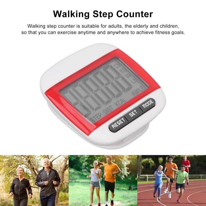 Podomètre sportif Running Step Counter Watch Distance de marche