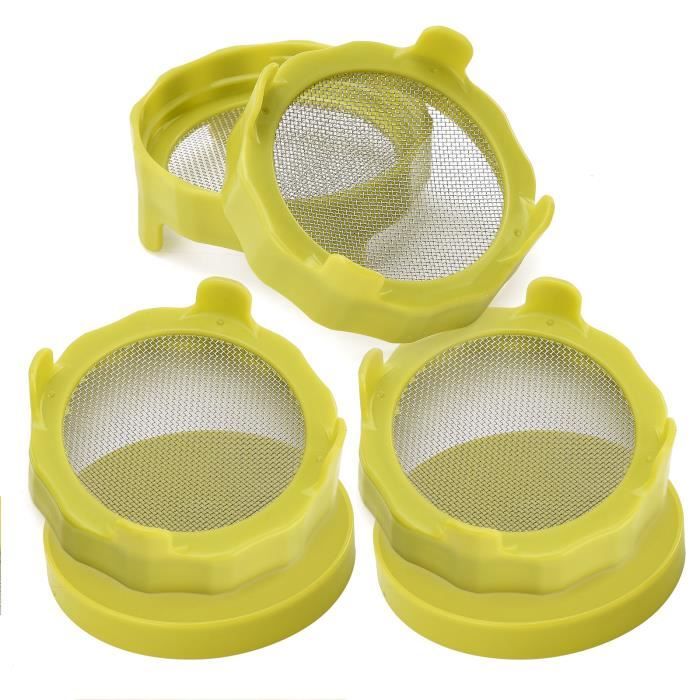 Mason Jar Lot de 2 couvercles de distributeur de savon et pompe de
